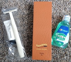Scope Mouthwash Travel Size Sealed 1.2oz/35mL and Shaver Plus Shaving Cream New - £2.35 GBP