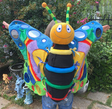 Teaching Butterfly Preschool Sensory Play Adult Costume Backpack Style W... - $78.20