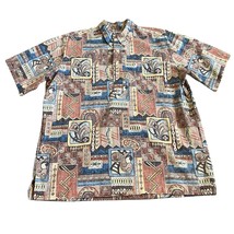 Vintage Reyn Spooner Men’s Reverse Print Pullover Hawaiian Shirt Sz XL K... - £30.59 GBP