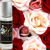 Fresh Roses Roll On Perfume Fragrance Oil Luxury Hand Poured - £13.48 GBP+