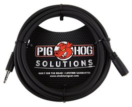Pig Hog PHX35-10 3.5mm TRSF to 3.5mm TRSM Headphone Extension Cable, 10 Feet - £13.05 GBP