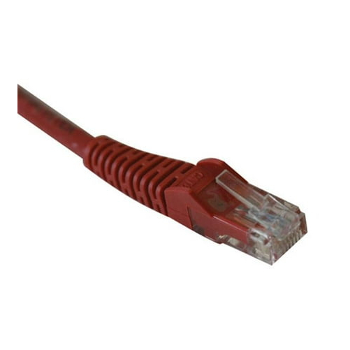 Tripp Lite N001-005-RD 5FT CAT5E SNAGLESS PATCH CABLE M/M RED - $20.58