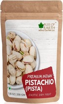 Natural Pure Pistachio Pista Raw Herb Premium Indian Dry Fruit Mineral Rich 200g - £14.24 GBP