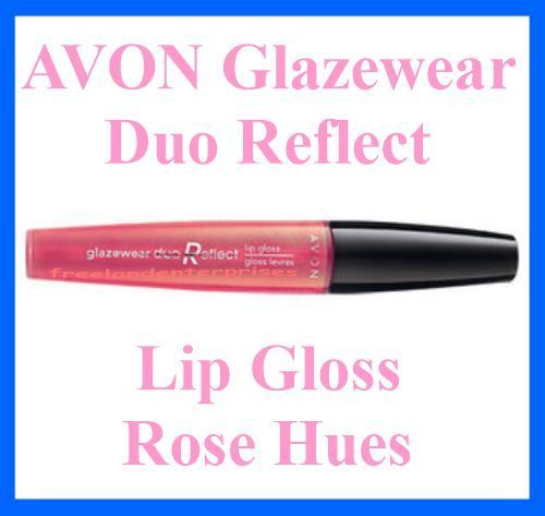 Primary image for Make Up AVON Glazewear Duo Reflect Lip Gloss ~ Rose Hues ~