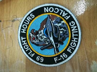 F16 69 FLIGHT HOURS FIGHTING FALCON Royal Thai Air Force Patch Item image 3
