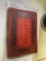 Antique Wittemann Souvenir Album The US Capitol At Washington 1880s - £10.99 GBP