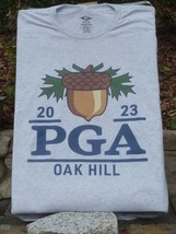 PGA Championship 2023 -  Oak Hill CC Tee Shirt Imperial Gray - Clearance! - £10.89 GBP
