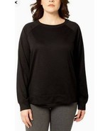 West Loop Crew Neck Black Long Sleeve Tee - Tag-Free Size L-XL Color Black - $362.36 MXN