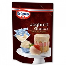 Dr.Oetker YOGHURT Glaze/Icing -Ready to serve -1 pack -FREE US SHIPPING - £8.29 GBP