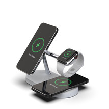 Multifunctional Five-In-One Magnetic Wireless Charging Watch Headset Desktop Mob - £28.31 GBP
