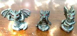 Free W $49 Or More Haunted 3 Gargoyles 300X Four Guardians Magick Witch - £0.00 GBP