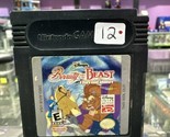 Beauty And The Beast Nintendo Game Boy Color GBC Authentic Tested! - $8.75
