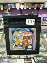 Beauty And The Beast Nintendo Game Boy Color GBC Authentic Tested! - $8.75