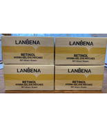 4 Boxes Lanbena Golden Retinol Hydra-gel Eye Patches 60 pcs/30 pairs exp... - $19.79