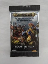 Warhammer Age Of Sigmar Champions TCG Booster Pack - £6.99 GBP