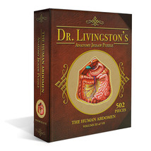 Dr. Livingston&#39;s Anatomy Jigsaw Puzzle the Human Abdomen - £49.46 GBP