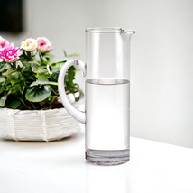 12&quot; Clear Mouth Blown Lead Free Crystal Glass Pitcher - $3,998.07 MXN