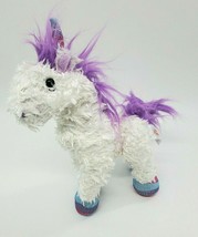 Melissa &amp; Doug Misty White Purple Unicorn 10&quot; Plush Stuffed Animal Toy B310 - £7.72 GBP