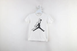 Nike Air Jordan Boys Small Faded Big Jumpman Logo Short Sleeve T-Shirt W... - $27.53 CAD