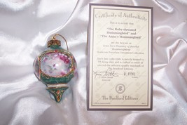 Bradford Exchange Lena Liu 'S Porcelain Hummingbird Ornament/The Anna's Hummingb - $14.99