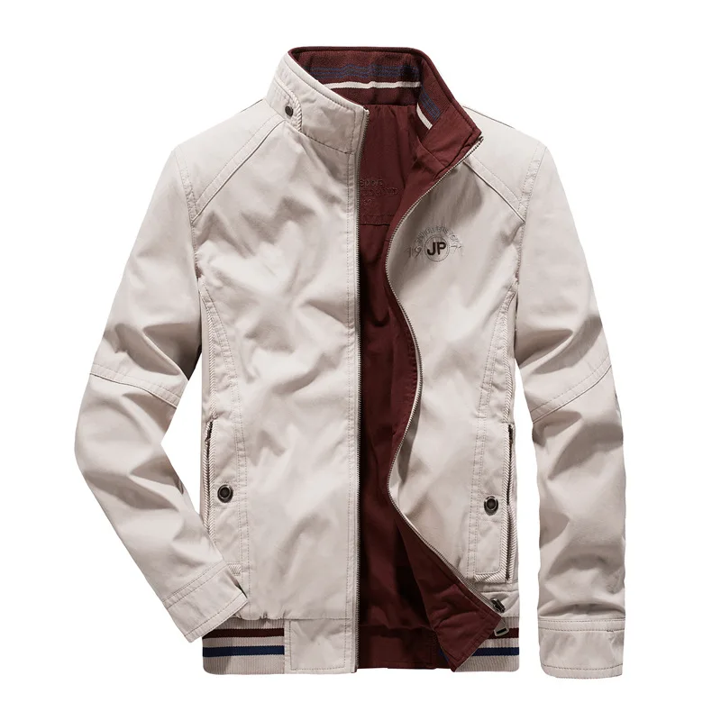  Winter Jacket Men Double-sided Coats  Jacket Male Loose Pure Cotton Windbreaker - £164.17 GBP