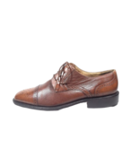 GEORGIO BRUTINI Mens Dress Shoe Size 11 D Brown Square Cap Toe Lace Up B... - £37.86 GBP