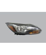 Left Driver Headlight Halogen Black Trim St Fits 2012-2014 FORD FOCUS OE... - $116.99