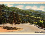 Stony Man Peak From Lee Highway Virginia VA UNP Linen Postcard Z1 - £2.31 GBP