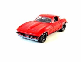Chevy Corvette, Fast And Furious Red Jada 1:32 Diecast Car Collector&#39;s Model - £28.76 GBP