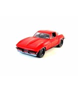 CHEVY CORVETTE, FAST AND FURIOUS RED JADA 1:32 DIECAST CAR COLLECTOR&#39;S M... - $36.57