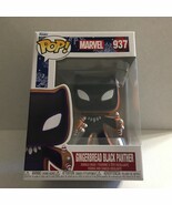 NEW Marvel Gingerbread Black Panther Funko Pop Figure #937 - $36.56 CAD