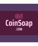 CoinSoap .com / Domains For Sale / Business Brand, Website Name / SAV - $812.38 MXN