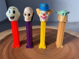 Vintage PEZ Dispenser Collection with Ghost &amp; Clown Figures - £10.78 GBP