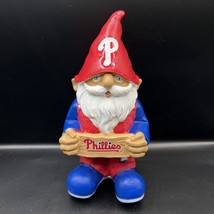 2012 Philadelphia Phillies Banner Garden Gnome Baseball Figure 8” Tall - £18.57 GBP