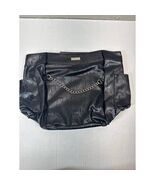 NWOT Miche Demi Bag Shell Felecity Black Faux Leather Chain Retired - $32.95
