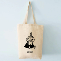 Little My  reusable canvas shopping bag 36 x 40cm Putinki 100% organic cotton - £23.73 GBP