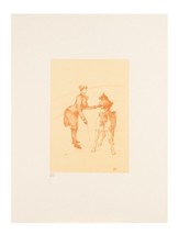 &quot; La Dresseuse D&#39;Animaux &quot; Par Toulouse Lautrec De &quot; The Cirque &quot; Portfolio 1990 - £151.91 GBP