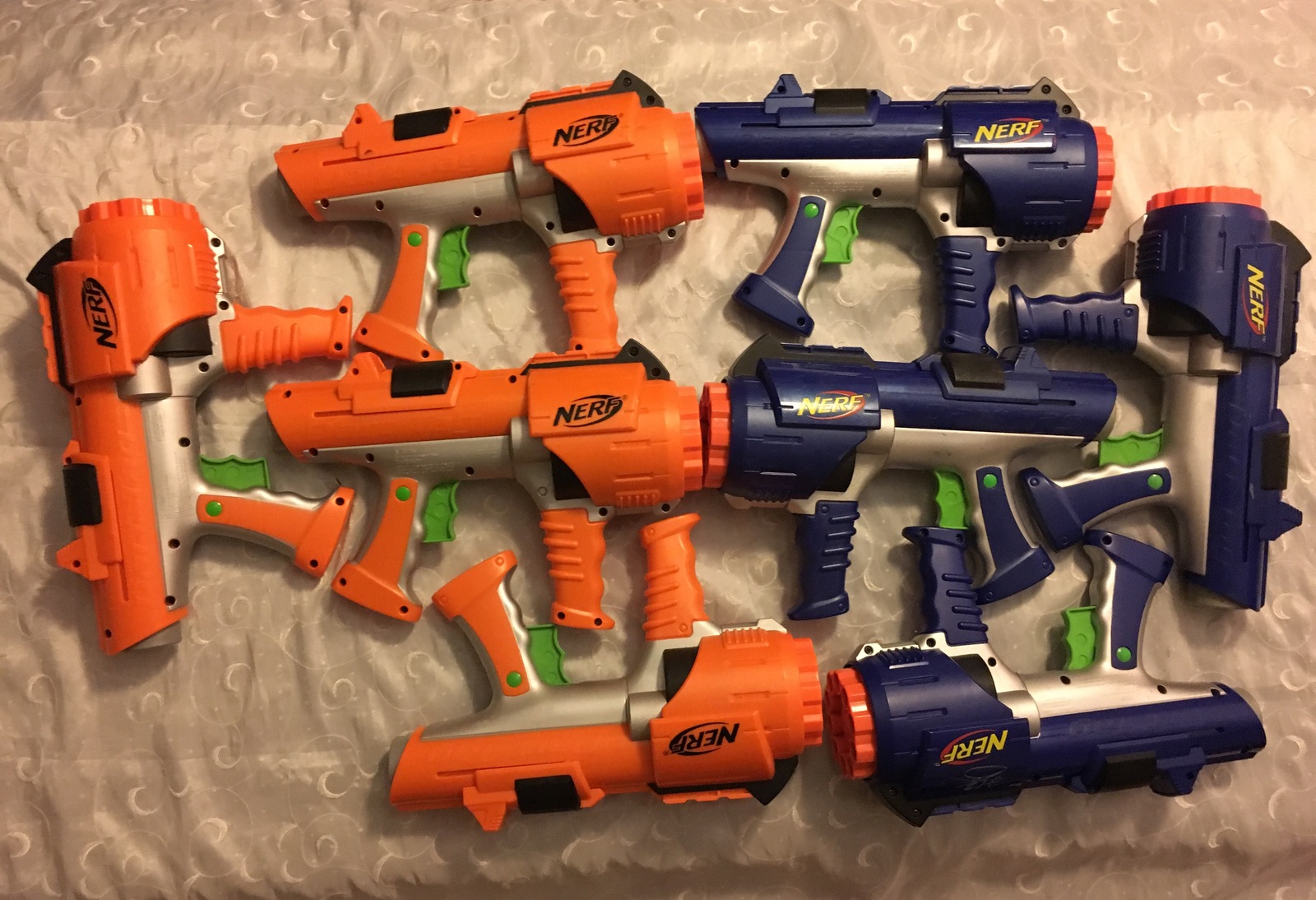 8 Nerf Dart Tag Orange Blue Blaster Guns and similar items