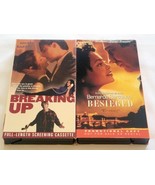 Breaking Up (VHS, Promo) Russell Crowe, Salma Hayek &amp; Besieged (VHS, Scr... - £6.53 GBP