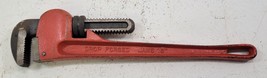 *PV25) Vintage 18&quot; Heavy Duty Drop Forged Adjustable Jaws Pipe Wrench 18 - £7.75 GBP