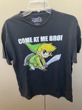 The Legend of Zelda Spirit Tracks &quot;Come At Me Bro&quot; Link T-Shirt Size Lar... - £9.69 GBP