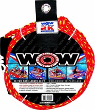 Tow Ropes 2-Person Floats Foam Buoys Minimum Stretch Floating Rafts Boat Towing - £22.00 GBP