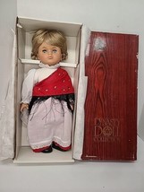 Dynasty Collection QVC Vintage Laurel 16&quot; Porcelain Bisque Doll - £21.71 GBP