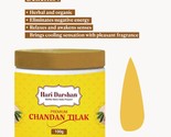 100 Gms Hari Darshan Chandan Tika Tilak Yellow, Pure Sandalwood Wet Paste - £15.43 GBP