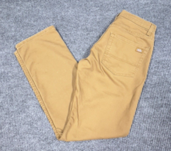 Dickies Flex Pants Mens 30x31 Brown Regular Fit Straight Leg Workwear Ca... - £19.35 GBP