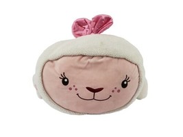 Disney Store Doc McStuffins Lambie Plush Face Stuffed Animal Soft Pillow  - £11.80 GBP