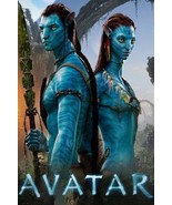 2009 Avatar Movie Poster Print James Cameron Jake Sully Neytiri Trudy - £8.37 GBP+