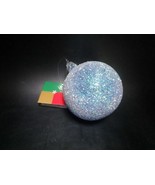 Lord And Taylor Christmas Ornament Sparking Light Blue 3 In ^^ - $60.93 CAD