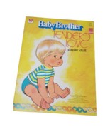 Vintage 1977 Tender Love Baby Brother Paper Doll Book Uncut Whitman 4pgs... - £6.08 GBP