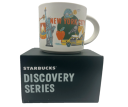 Starbucks Discovery New York City Coffee Mug Statue of Liberty Baseball 14oz Mug - £26.06 GBP